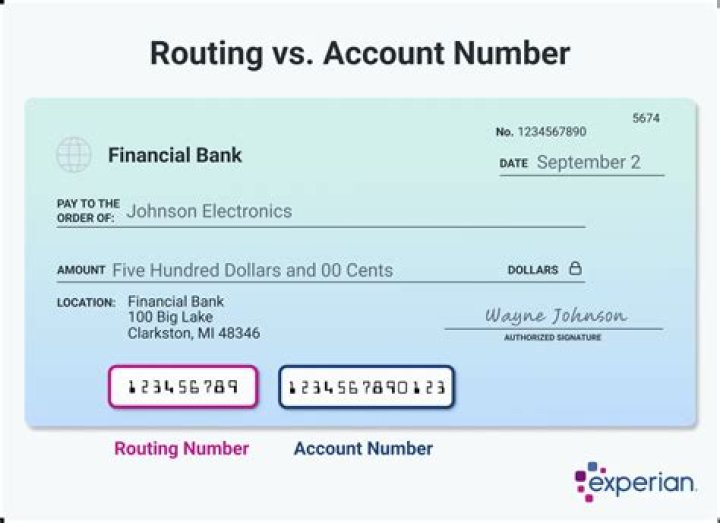 Can account numbers have letters?