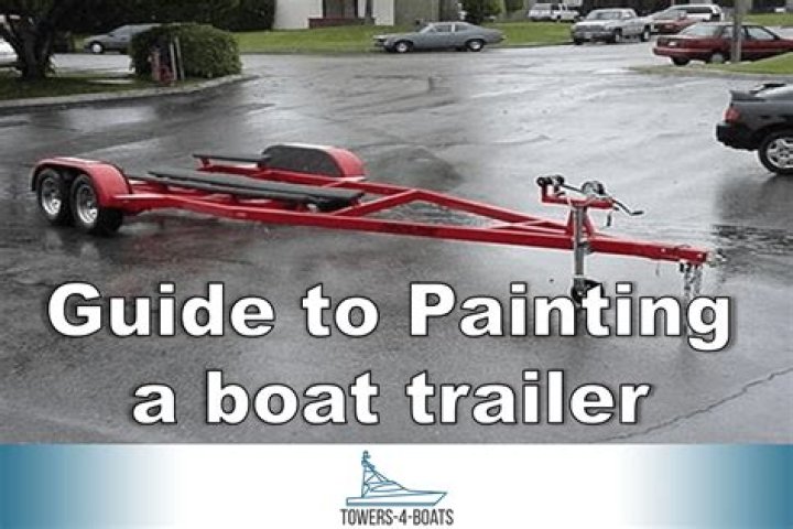 Can I paint a galvanized boat trailer?