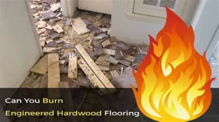 Can you burn engineered wood?