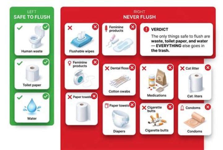 Can you flush a tampon with a septic system?