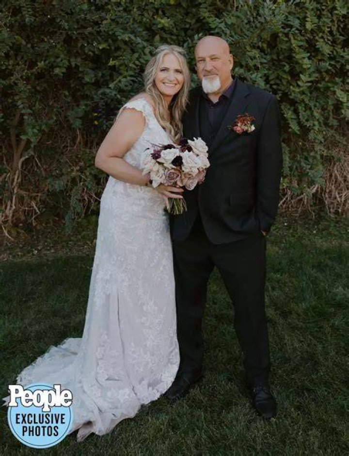 Sister Wives star Christine Brown married boyfriend David Woolley less than a year after dating Christine Brown and David Woolley are now a married couple