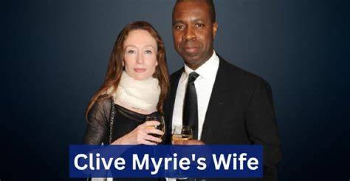 Clive Myrie is supportive of his wife's work.