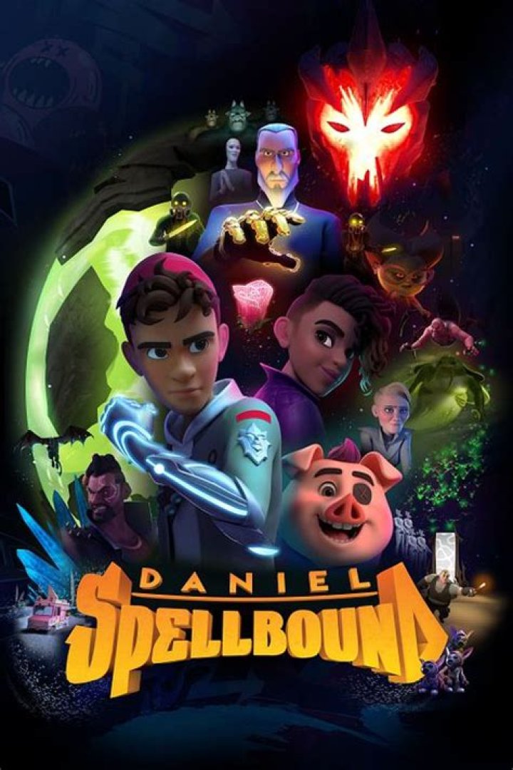 Daniel Spellbound (L to R) Chantel Riley as Lucy Santana, Deven Mack as Hoagie and Alex Barima as Daniel Spellbound in Daniel Spellbound. Cr. COURTESY OF NETFLIX © 2022 Daniel Spellbound (L to R) Chantel Riley as Lucy Santana, Deven Mack as Hoagie and Alex Barima as Daniel Spellbound in Daniel Spellbound. Cr. COURTESY OF NETFLIX © 2022