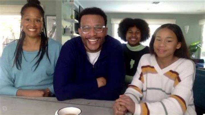 Comedian David A Arnold dies peacefully “from natural causes” aged 54 David A Arnold with family