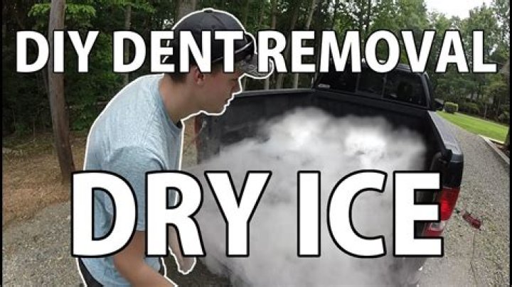 Does dry ice work on dents?