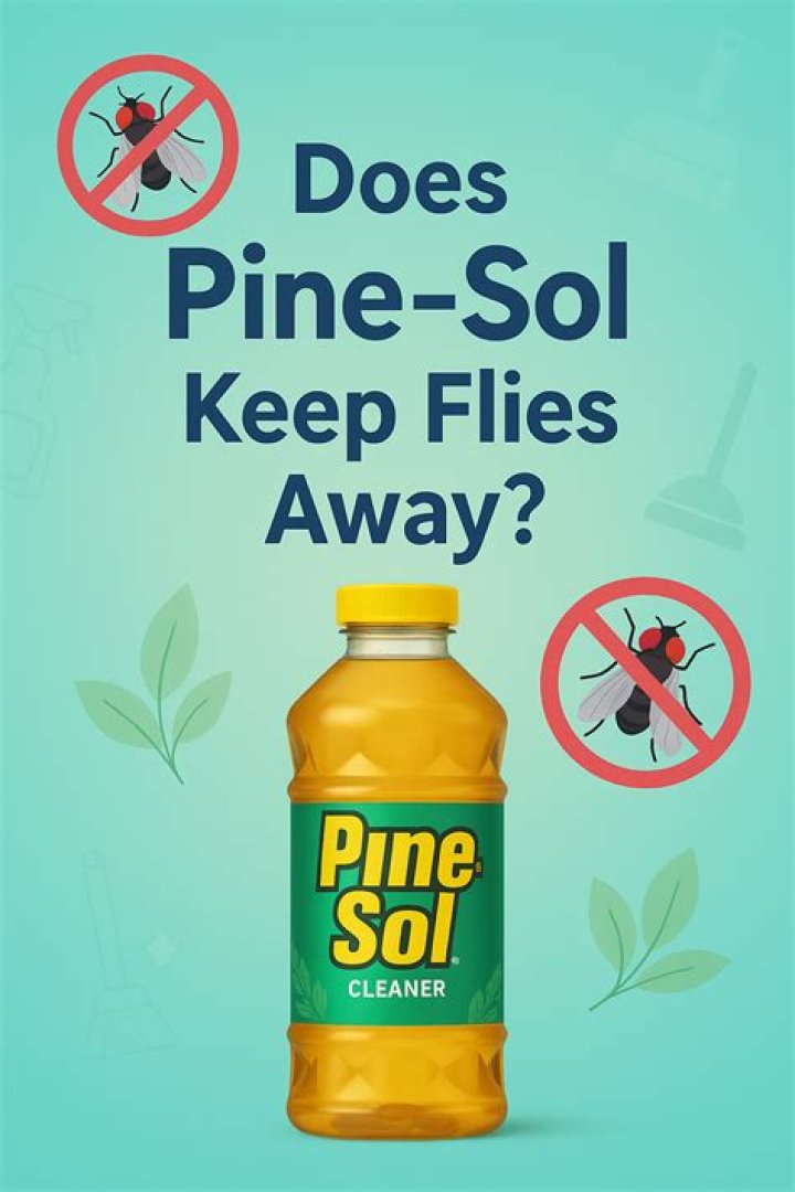 Does Pine Sol keep flies away?
