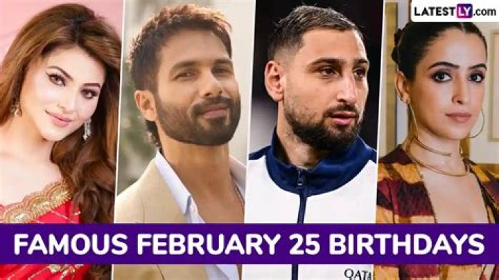 February 25 Birthdays By Profession