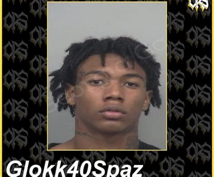Glokk40spaz Mugshot