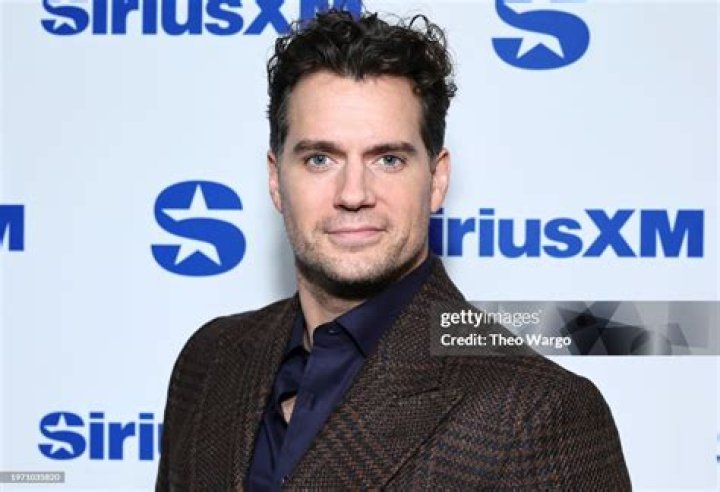 Henry Cavill visits SiriusXM at SiriusXM Studios on January 29, 2024 in New York City.