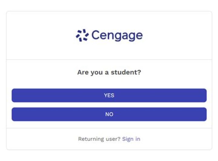 How do I create a cengage account?
