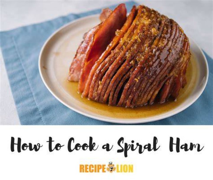 How do you cook Dearborn spiral sliced ham?