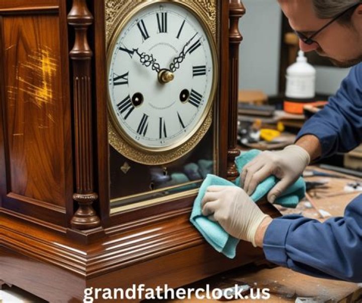 How do you fix a grandfather clock?