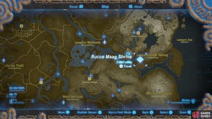 How do you get chests in Rucco Maag shrine?