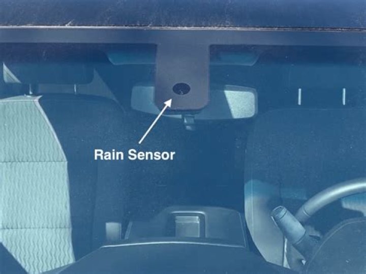 How do you test a rain sensor on a car?