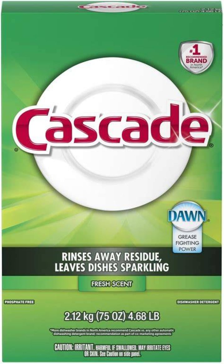 How do you use Cascade dishwasher powder?