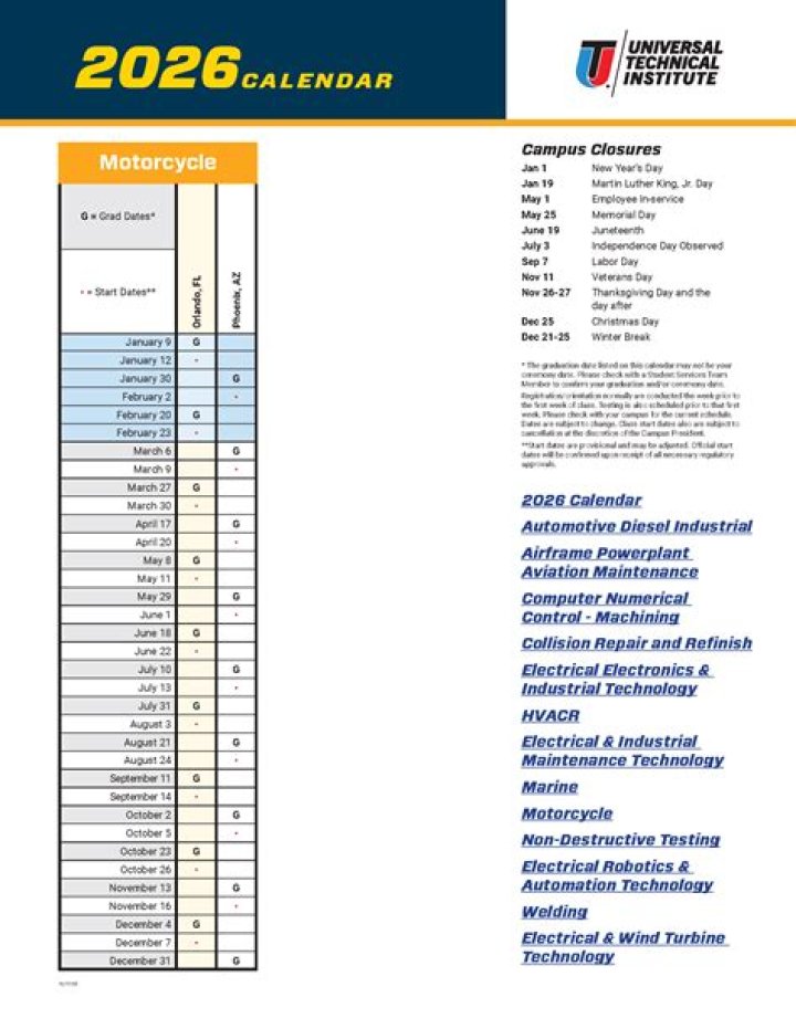 How long is UTI automotive course?
