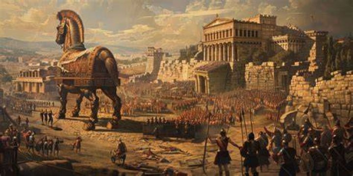 How many died in the Trojan War?