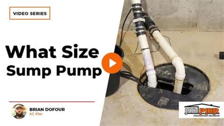 How many watts does a home sump pump use?
