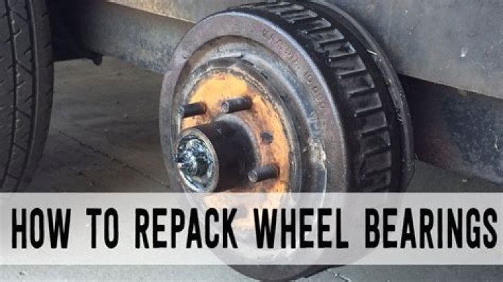 How much does it cost to repack trailer wheel bearings?