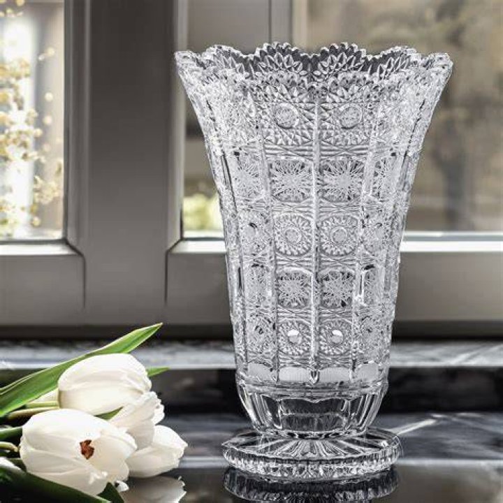 How much is a crystal vase?