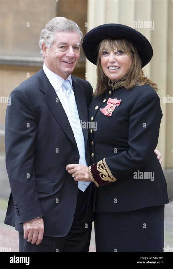 Image: Eve Pollard with her husband Nicholas Lloyd
