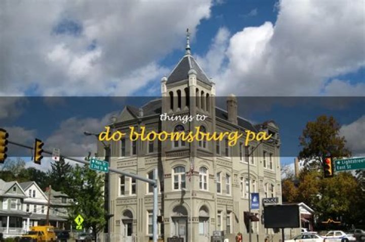 Is Bloomsburg PA Safe?