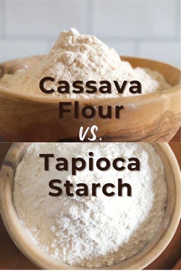 Is tapioca starch same as cassava flour?