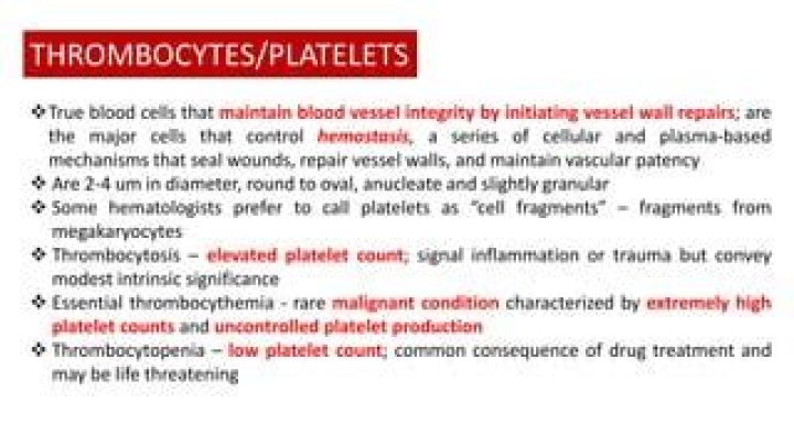 Is thrombocytosis life threatening?