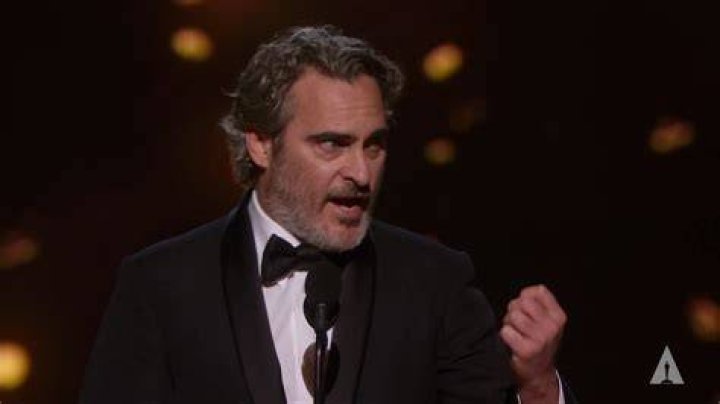 Joaquin phoenix after winning Oscars for best Actor in 2019.