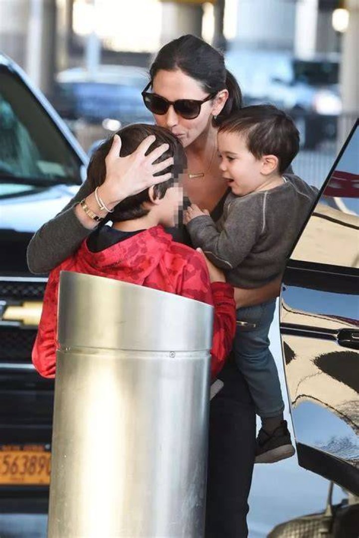  Lauren Silverman With Her Eldest Son, Adam,&nbsp;and Youngest Son, Eric