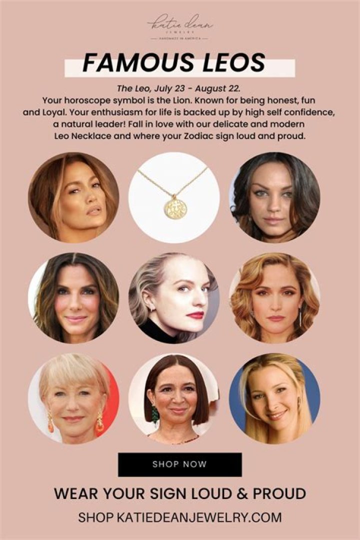Leos | Famous Birthdays