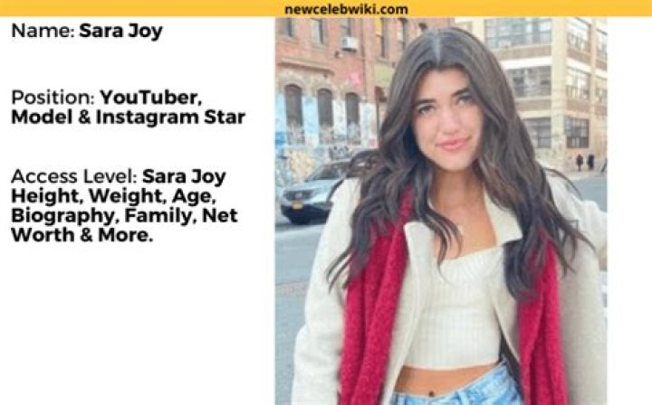 Sara Joy Bio (Wiki) 