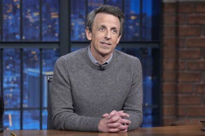 Seth Meyers' pet Frisbee