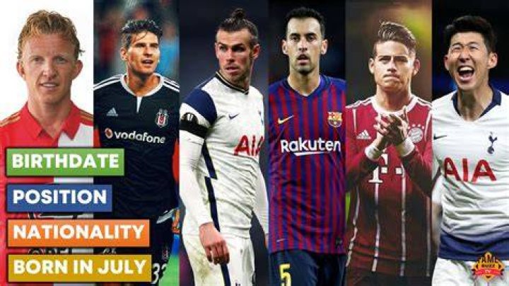 Soccer Players Born July 5
