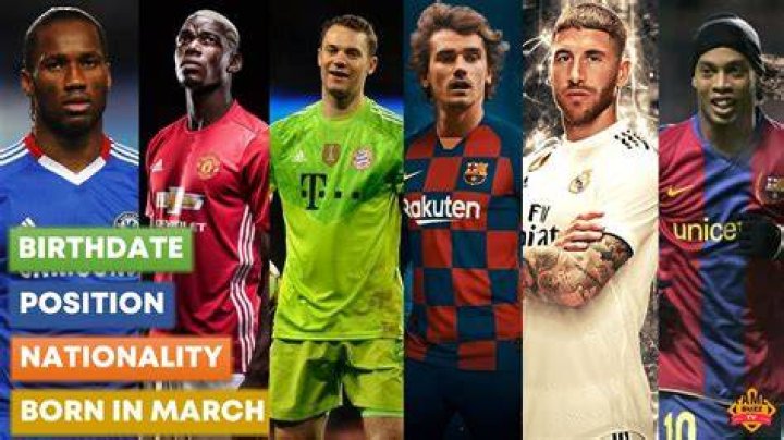 Soccer Players Born March 17