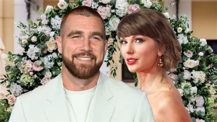 Travis Kelce and Taylor Swift are seen leaving the SNL after party on October 15, 2023 in New York, New York.