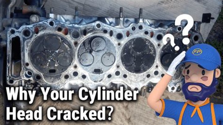 What causes cracked cylinder head?