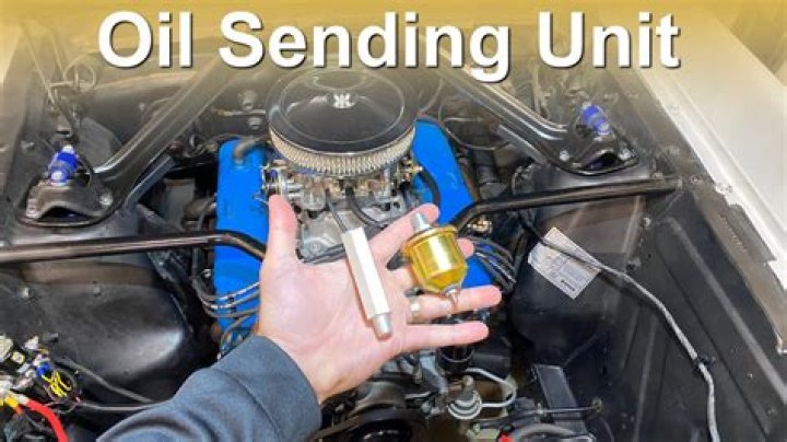 What does an oil sending unit do?