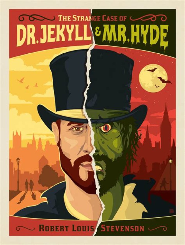 What does the cane represent in Jekyll and Hyde?
