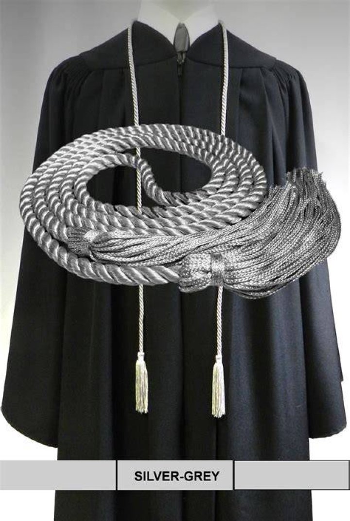 What is a silver cord at graduation?