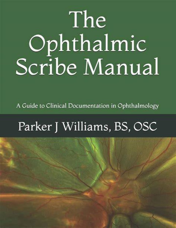 What is an ophthalmic scribe?