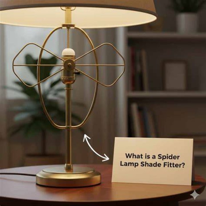 What is Spider lamp shade?