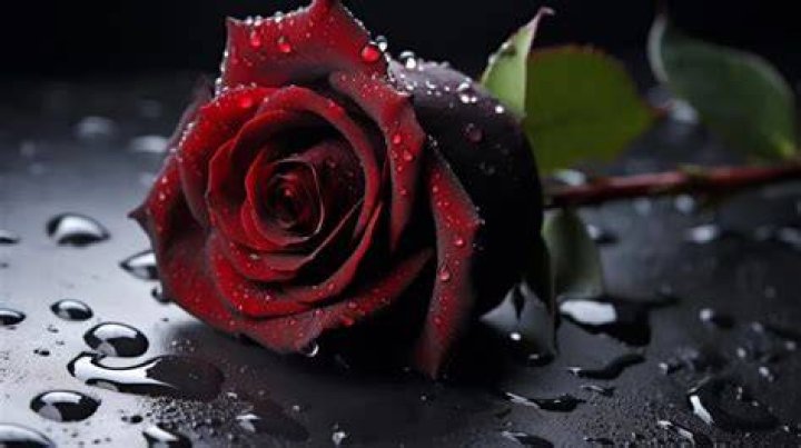 What is the darkest red rose?