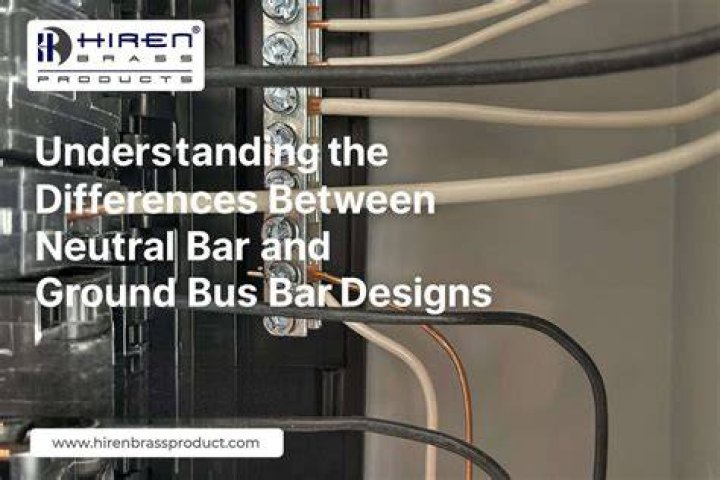 What is the difference between a neutral bar and a ground bar?
