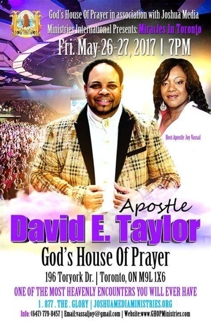 Where Is Apostle David Taylor Now?