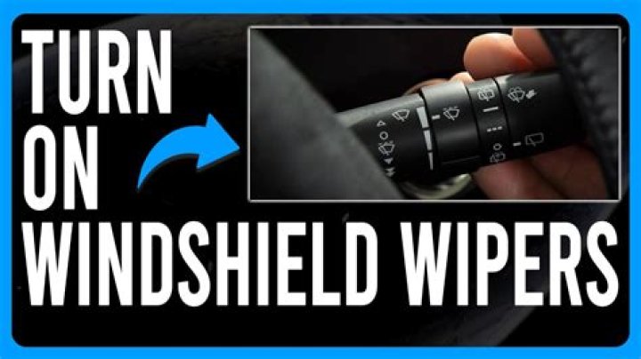 Why do my windshield wipers turn on when I start my car?