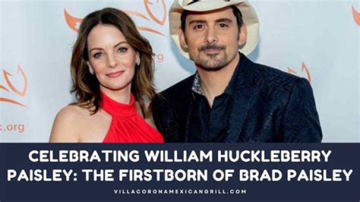 William Huckleberry Paisley Bio (Wiki) 